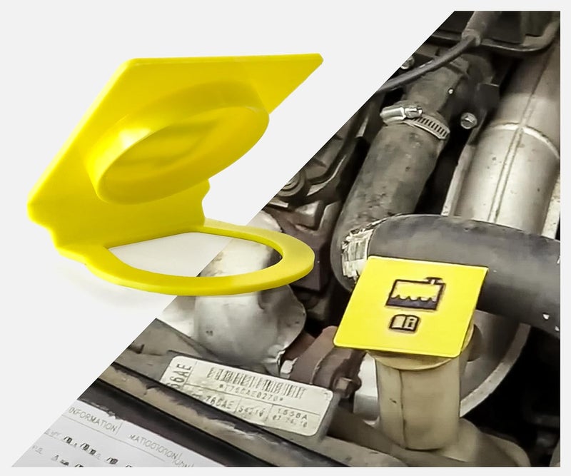 Click&Fit Engine Coolant Reservoir Cap Lid for Chrysler Dodge Jeep Ram Plymouth 1997-2016 Replacing OEM 55111074AA 52079331 car accessories yellow - Image 5